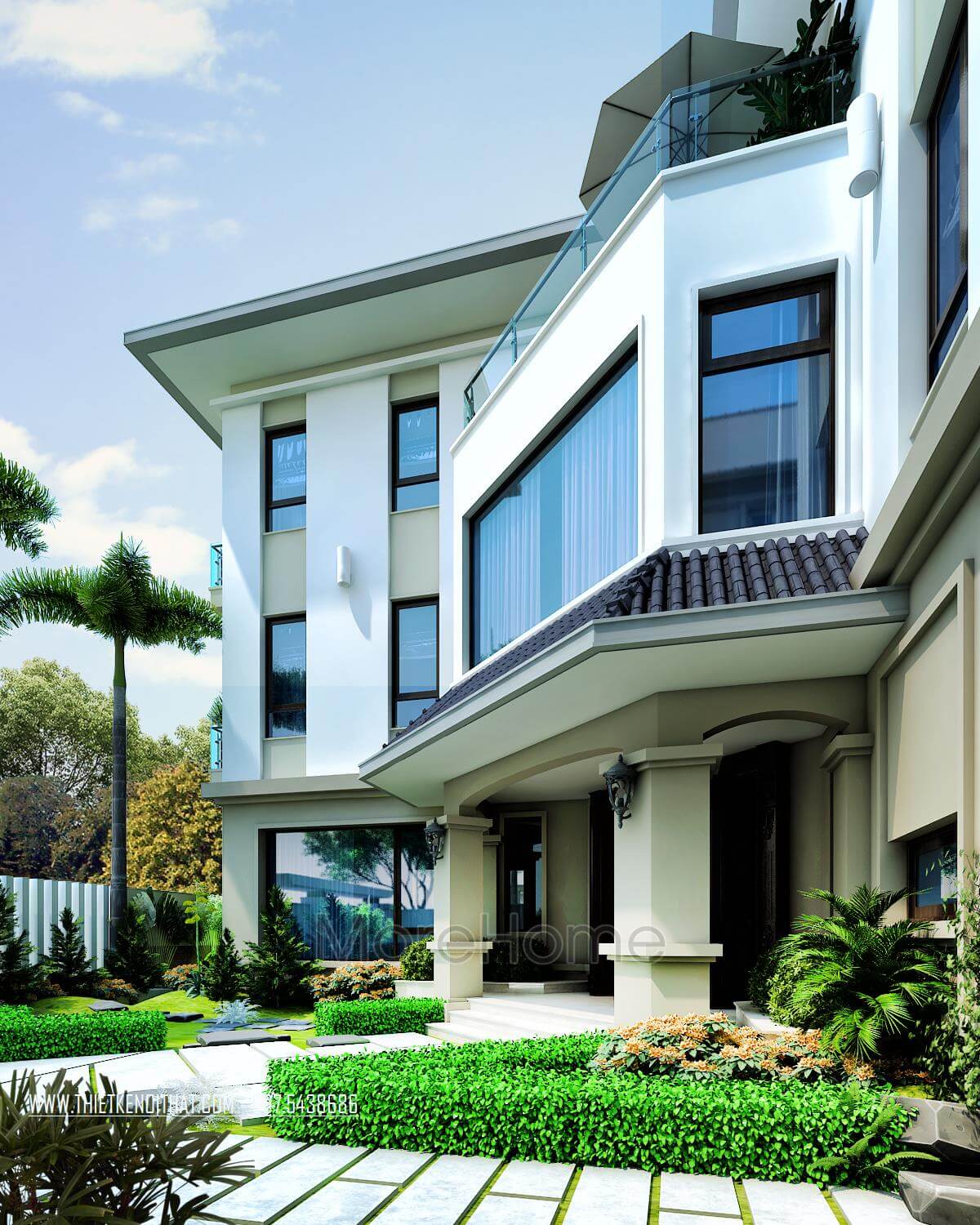 Thiết kế biệt thự tại Móng cái, Quảng Ninh